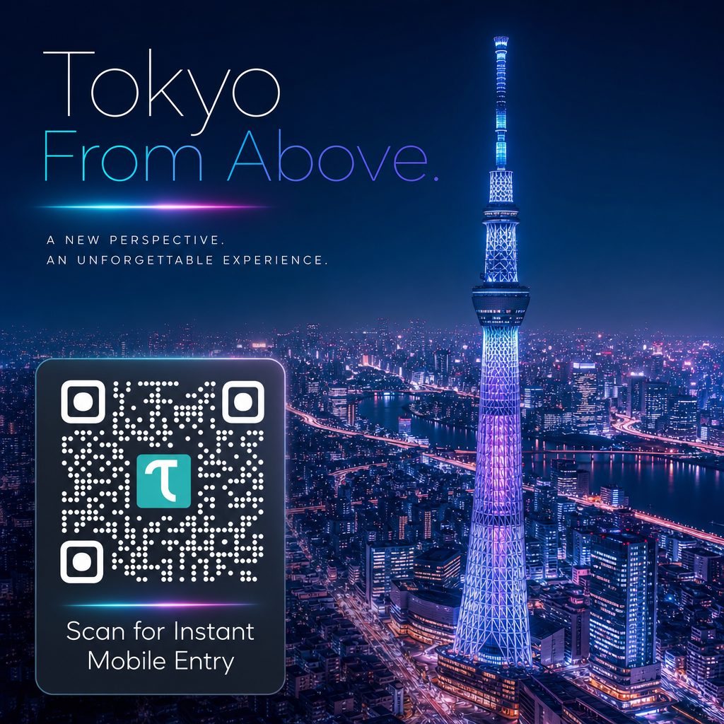 Tokyo Skytree at night
